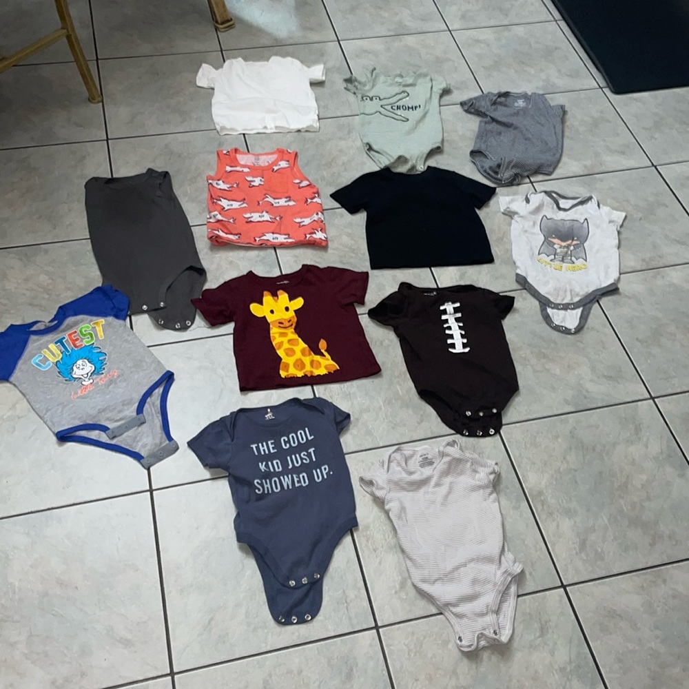 Baby boy bundle 12-18 (12 pieces)